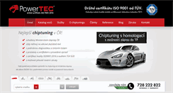 Desktop Screenshot of chiptuning.cz