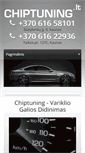 Mobile Screenshot of chiptuning.lt